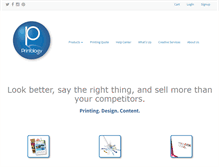 Tablet Screenshot of printologytx.com
